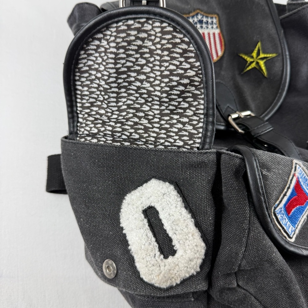 Dream Control Utility Multi-pocket Backpack, Patches, Magnetic Buttons - Picture 15 of 16